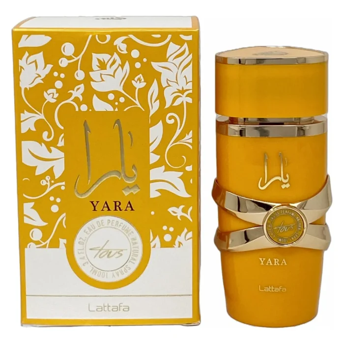 Lattafa Yara Tous - Tropical, Fruity, Floral, Vanilla - Eau de Parfum Long-Lasting Fragrance for Women, 3.40 Ounce / 100 ml